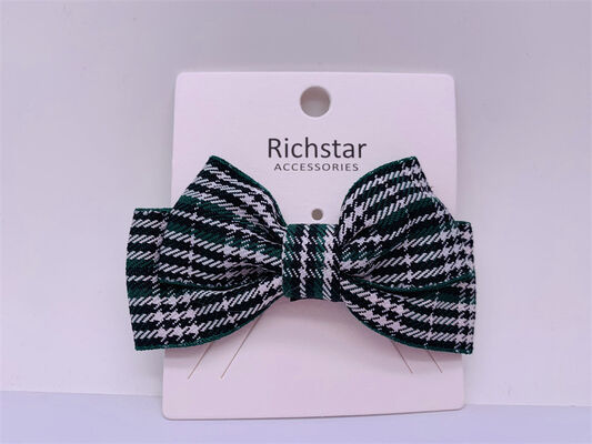 Stripe Bow Childrens Hair Accessories Hair Clips Plastic Multiscene