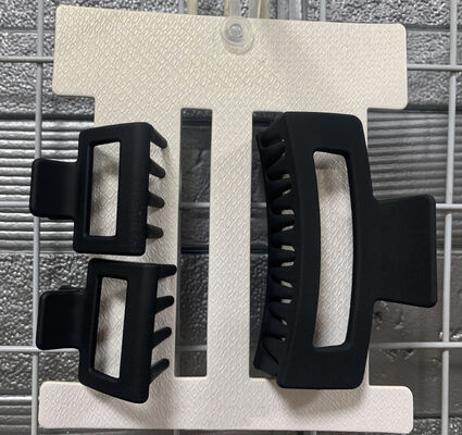 Women PC Plastic Hair Accessories Claws Geometric Matte Surface