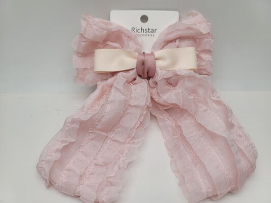 Fashionable Bowknot Hair Clips For Women , Bowknot Spring Hair Clip