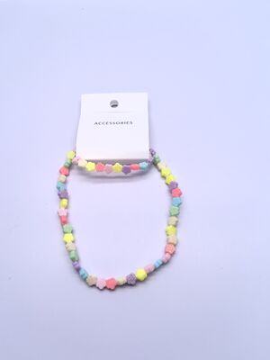 Kids' Colorful Plastic Star Necklace Various Shapes Perfect for Birthday Celebrations