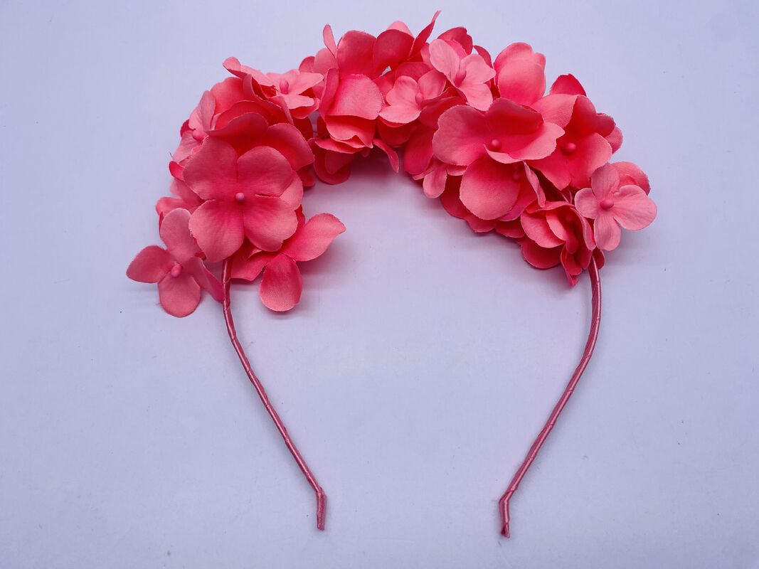 Girls Practical Flower Decor Headband , Portable Beautiful Flower Hair Band