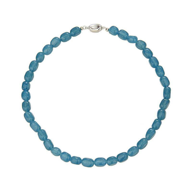 Elegant and Durable Blue Bead Necklaces for Women Various Occasion Essential
