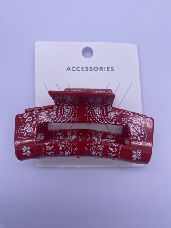 Acrylic Hair Claw Clip for Various Seasons and Various Features in Festival Atmosphere
